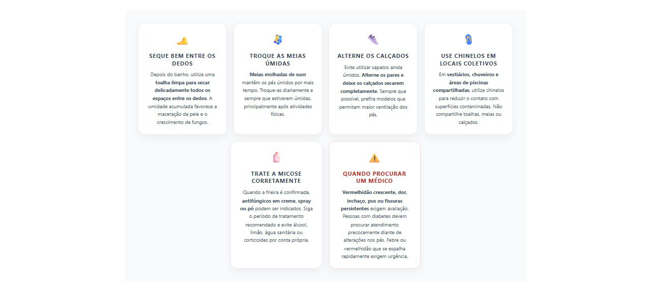 Coceira e pele branca entre os dedos dos pés: 6 cuidados para combater a frieira