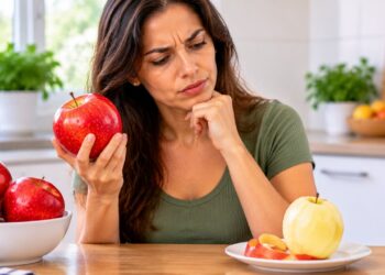 A maçã com casca preserva mais fibras do que a versão descascada e pode contribuir para melhorar o funcionamento intestinal.