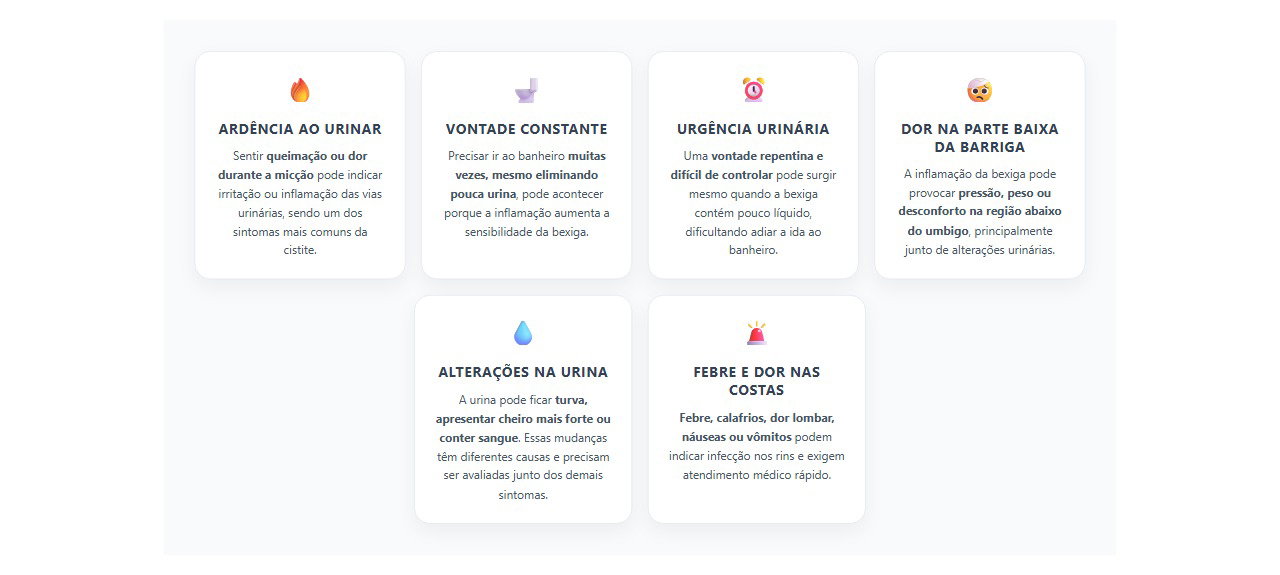 6 sinais de infecção urinária que merecem atenção