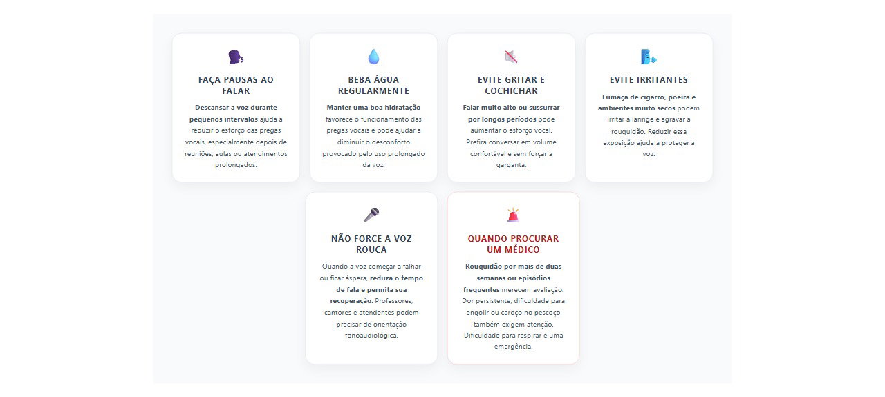 Voz rouca no fim do dia: 6 cuidados para aliviar o cansaço vocal