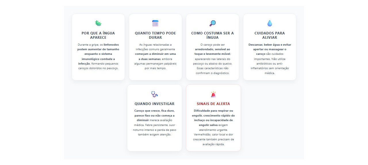 Caroço no pescoço depois da gripe: 6 sinais e cuidados para saber quando se preocupar