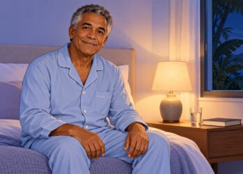 Ajustes simples na rotina da tarde e da noite ajudam a reduzir a noctúria e melhorar o sono.