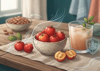 A fruta com muita vitamina C que melhora a absorção de ferro, participa da produção de colágeno e apoia a imunidade
