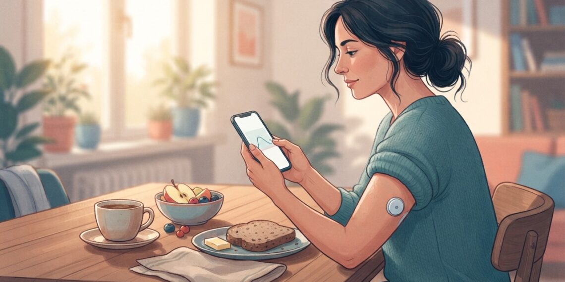 Sensor de glicose no braço reduz as picadas no dedo de quem tem diabetes