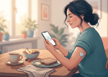 Sensor de glicose no braço reduz as picadas no dedo de quem tem diabetes