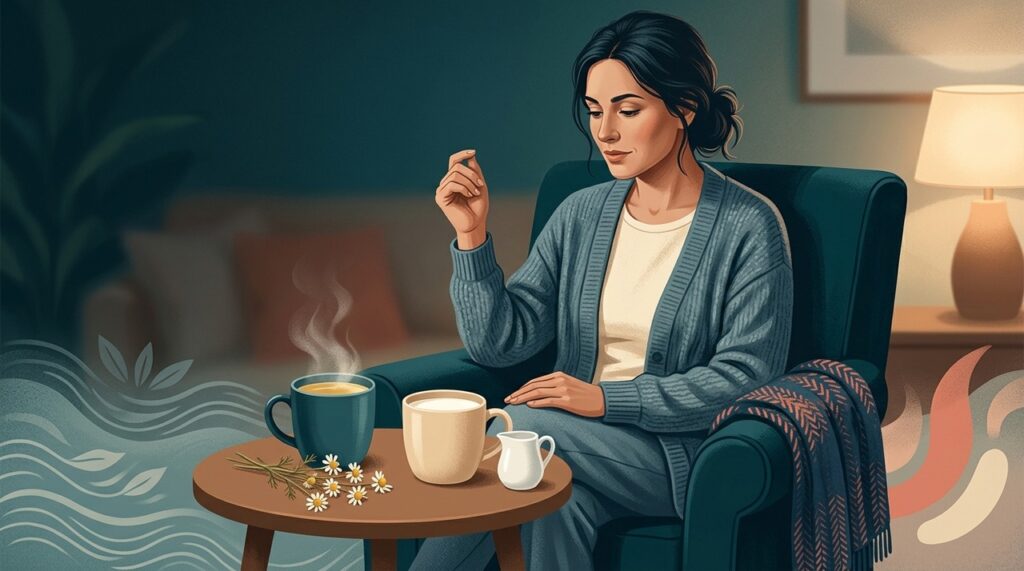 Para relaxar, a camomila tem evidências mais direcionadas ao sono, enquanto o leite depende mais da tolerância individual.
