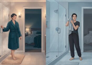 Banho quente ou frio à noite: qual ajuda mais a pegar no sono