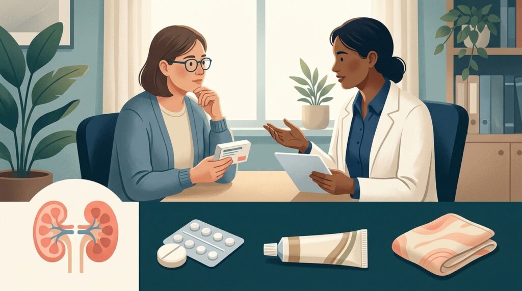 Paracetamol, tratamentos locais e medidas não medicamentosas podem ser considerados, mas a escolha depende da causa da dor.