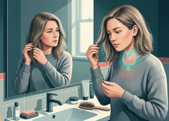 5 sinais de problemas na tireoide observáveis no cabelo