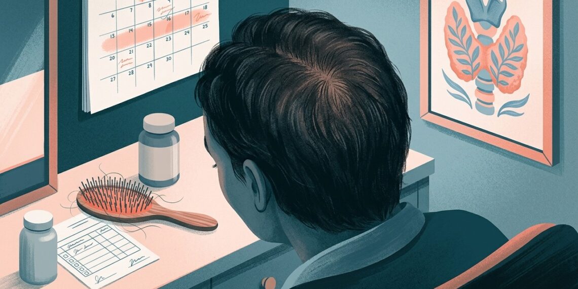 A queda de cabelo não tem relação apenas com o estresse, mas em grande parte com fatores como genética ou deficiências nutricionais