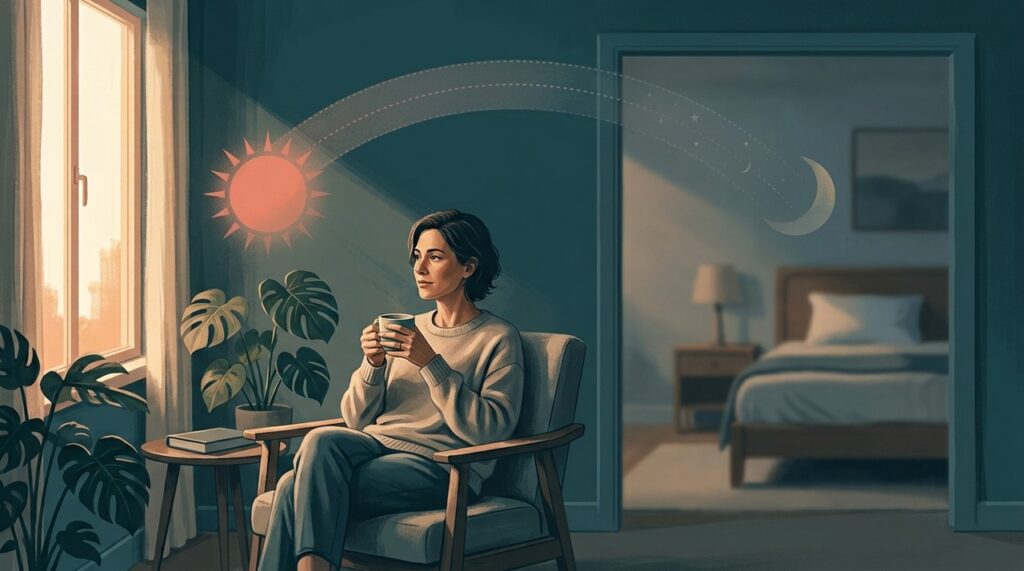 O intervalo entre a última dose de cafeína e o horário de dormir pode influenciar o descanso, mas a resposta varia de pessoa para pessoa.