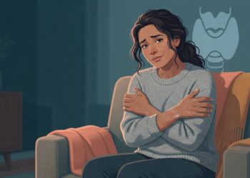Cansaço constante, sensibilidade ao frio e pele ressecada costumam aparecer no hipotireoidismo