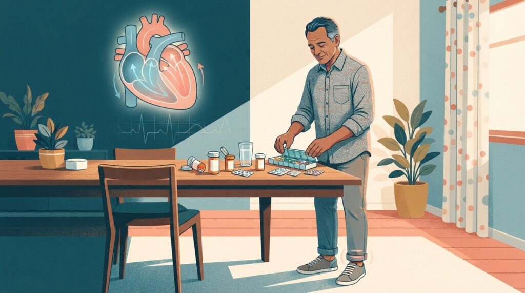 Cada classe de medicamento atua em uma parte diferente do problema e pode contribuir para controlar a doença.