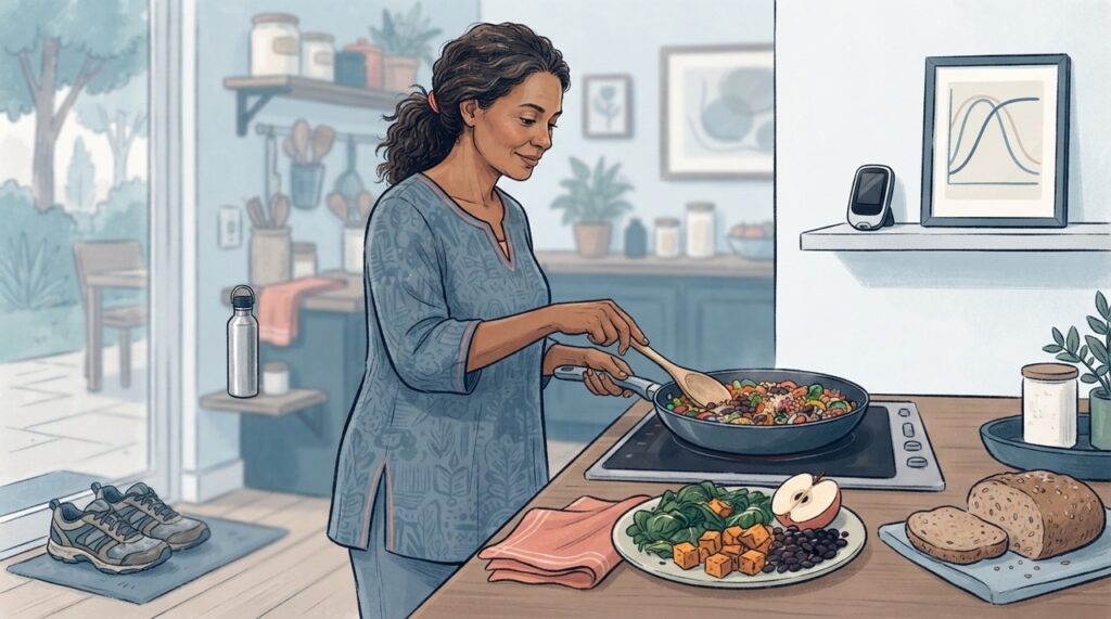 Atividade física, mais fibras, menos bebidas açucaradas e menos tempo parado fazem parte das estratégias estudadas no pré-diabetes.