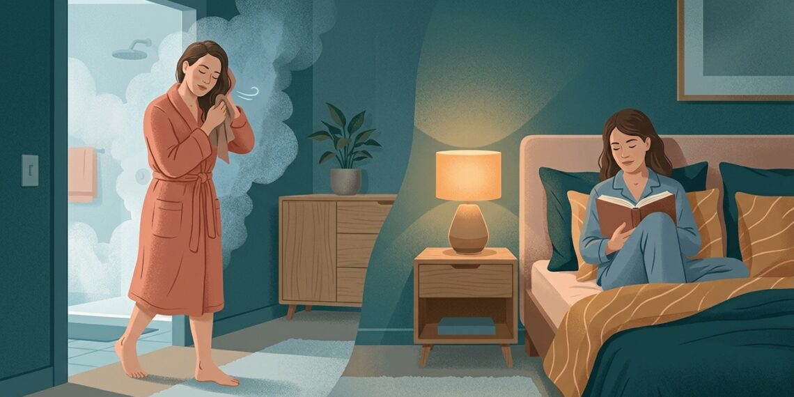 Banho morno ou leitura antes de dormir: qual prepara melhor o corpo e a mente para o sono