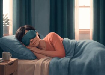 Cobrir os olhos com máscara de dormir: qual a função e que diferença faz