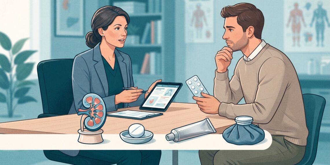 O que usar no lugar do anti-inflamatório quando o rim é uma preocupação