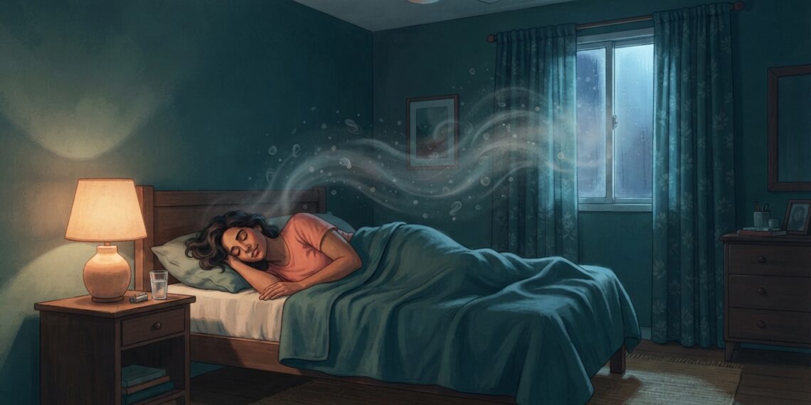 O risco pouco conhecido de dormir em um quarto mal ventilado todas as noites