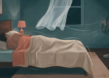Dormir com ventilador ligado: o que ele pode fazer e como isso afeta a noite de sono