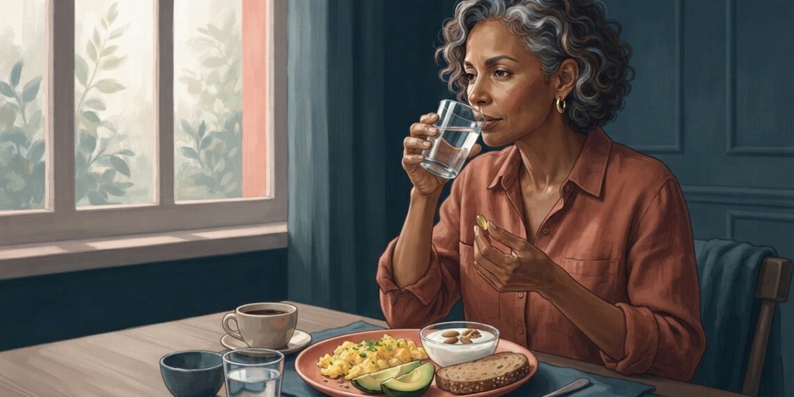 Vitamina D no café da manhã ou no jantar: a refeição que ajuda o corpo a aproveitar mais o suplemento
