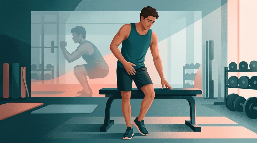 No impacto femoroacetabular, determinados movimentos podem aumentar o contato entre estruturas do fêmur e do acetábulo.