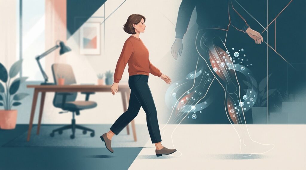 Caminhadas curtas ativam os músculos das pernas e podem melhorar a resposta da glicose após as refeições.