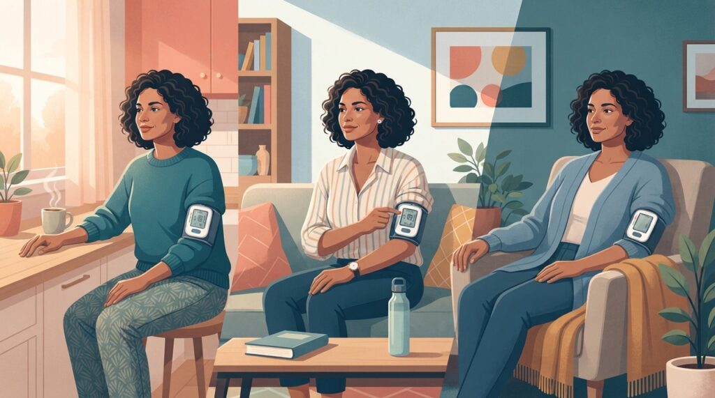 Uma leitura isolada mostra apenas aquele momento e pode ser influenciada pela rotina e pela forma de medir.