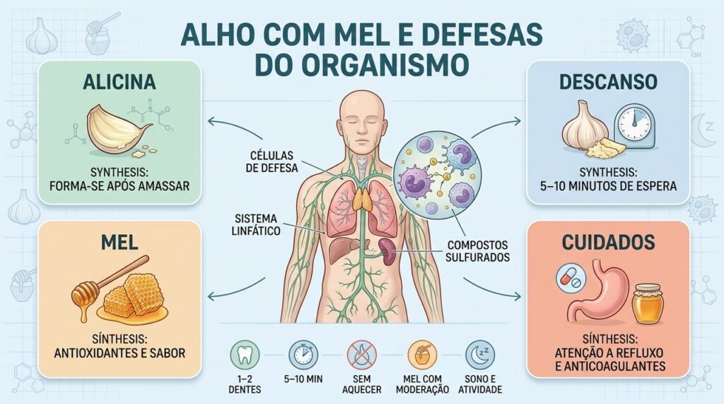 Alicina, tempo de descanso e cuidados determinam o uso adequado dessa combinação.