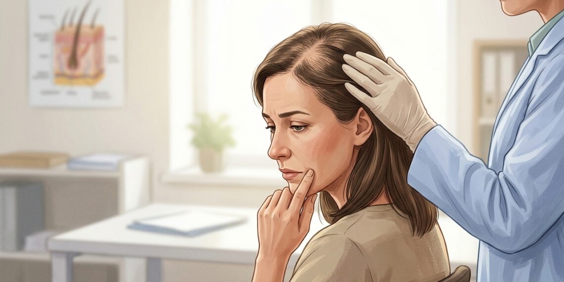 Alopecia feminina pode ter solução, mas o implante exige atenção