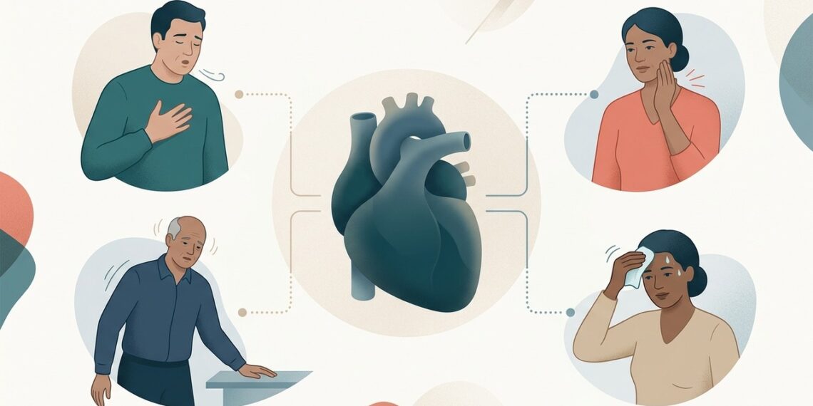 Como o corpo pode avisar que algo não vai bem com o coração (além da dor no peito)