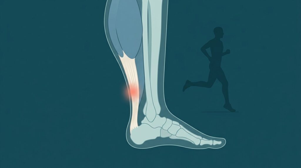 Os tendões ligam músculos aos ossos e podem doer quando a carga repetida supera sua capacidade de adaptação.