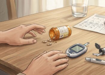 O acompanhamento da glicose e do peso nos primeiros meses ajuda a cuidar da saúde durante o tratamento antipsicótico.