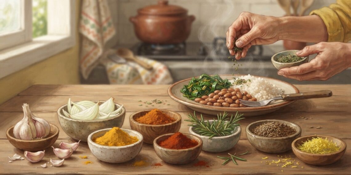 7 temperos subestimados para cortar o sal sem perder o sabor