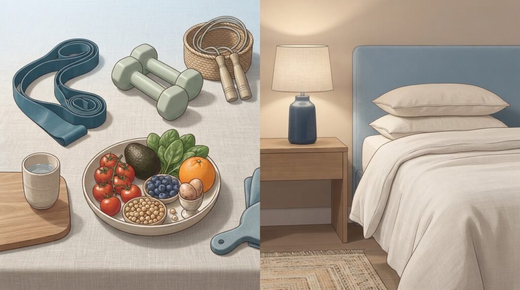 Preservar músculos com exercício, alimentação adequada e bons hábitos costuma ser mais útil do que dietas cada vez mais restritivas.