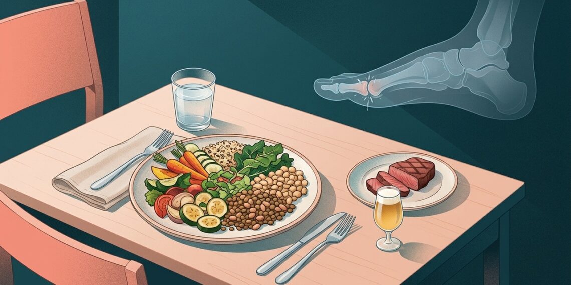 Como reduzir a cerveja e as carnes vermelhas pode ajudar a prevenir crises de gota