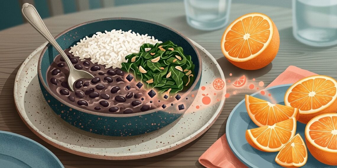 Anemia: o que a laranja na refeição faz com a absorção de ferro