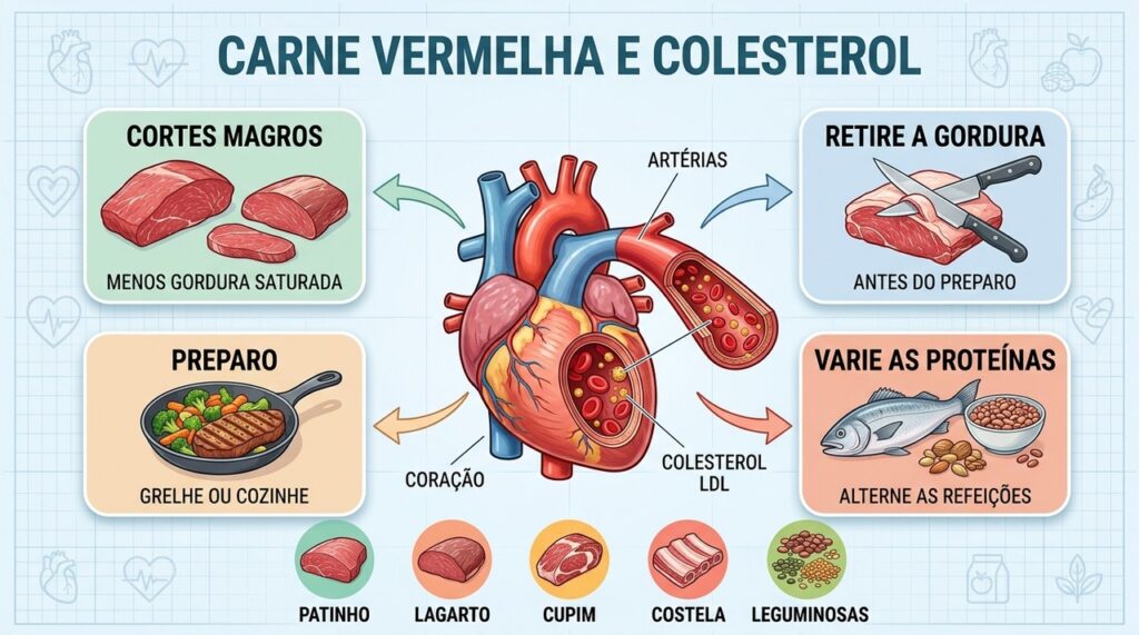 Conheça os cortes mais magros e as melhores escolhas para proteger o coração.