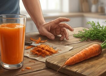 Suco de cenoura é saudável, mas pode perder uma vantagem