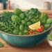 Folhas verdes mais nutritivas que a alface para incluir no dia a dia