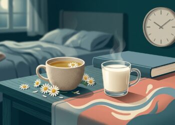 Chá de camomila ou leite morno à noite: qual ajuda mais no relaxamento, no sono e na digestão