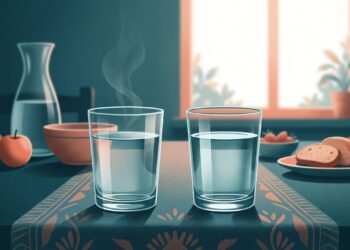 Água morna ou água em temperatura ambiente ao acordar: qual é mais indicada para começar o dia