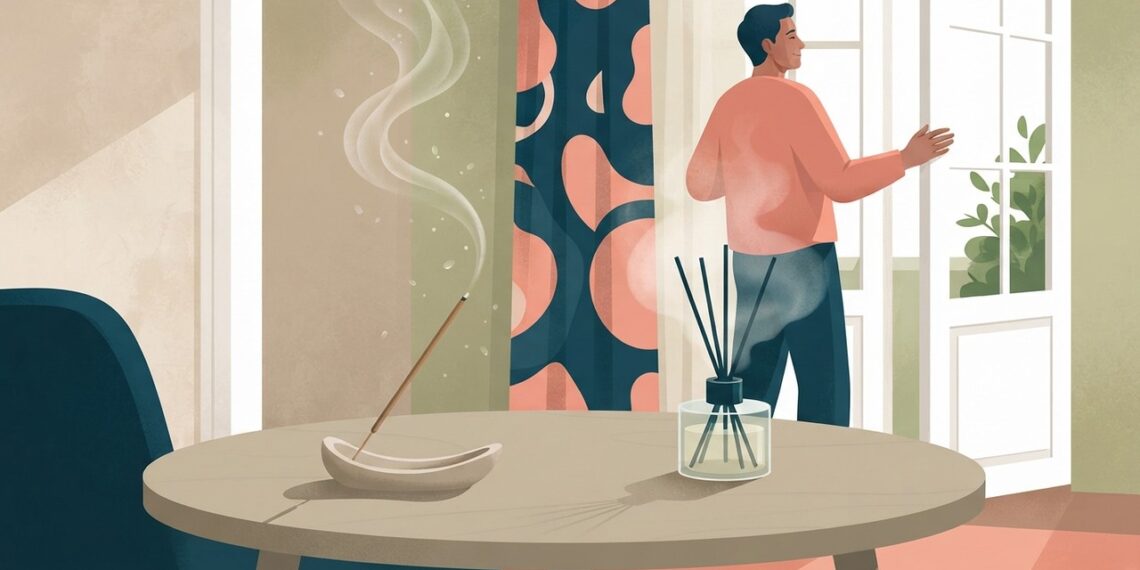 Incensos e aromatizadores podem irritar a respiração?