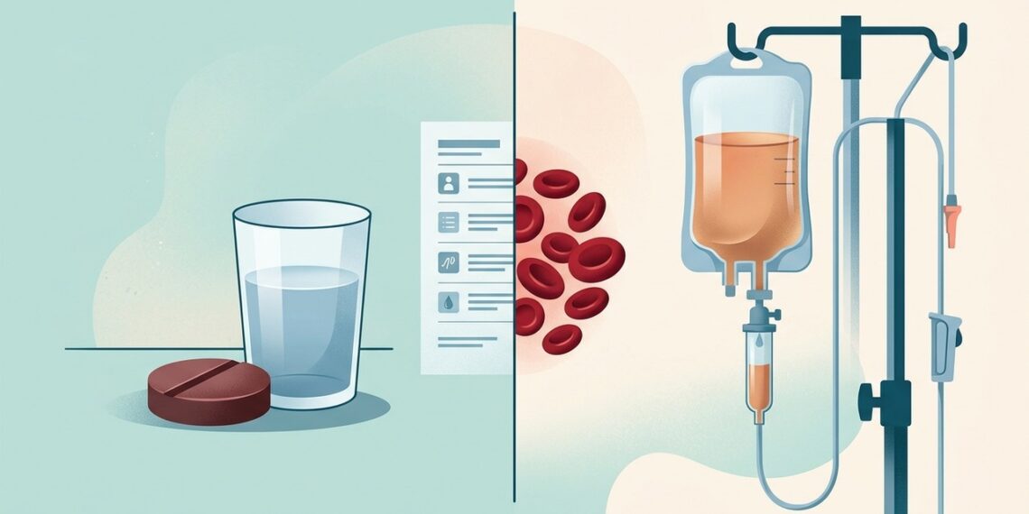 Ferro é melhor em comprimido ou na veia? Recomendações médicas definem quando usar cada um