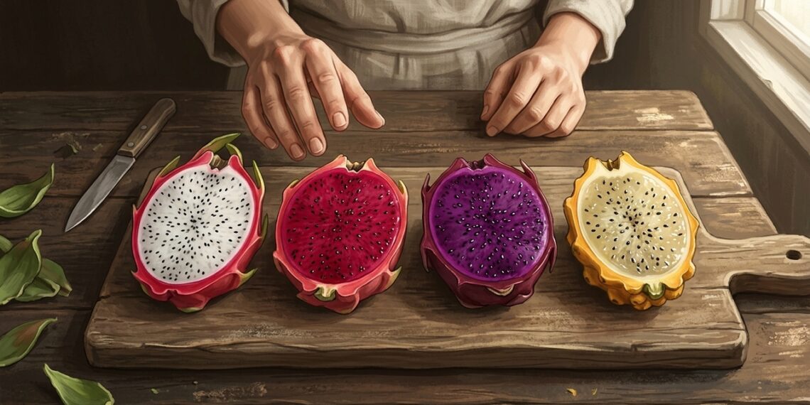 As 4 cores da pitaya e qual pode trazer mais benefícios