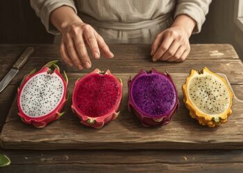 As 4 cores da pitaya e qual pode trazer mais benefícios