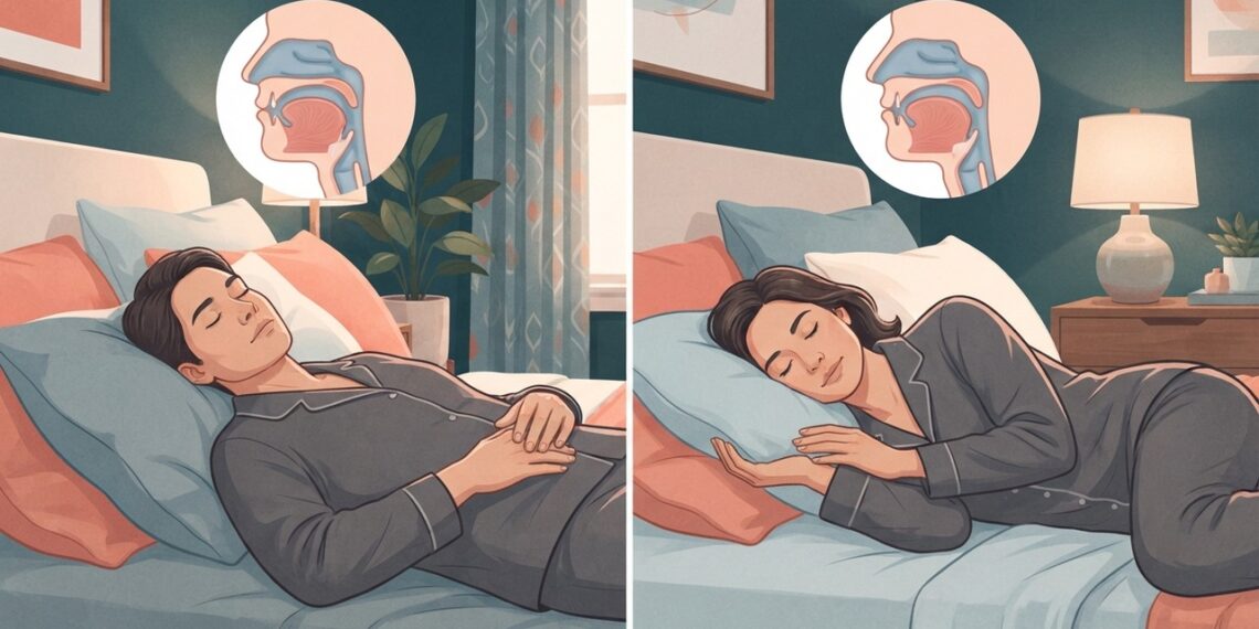 Dormir de lado: o que muda e por que especialistas indicam a posição a quem tem apneia do sono