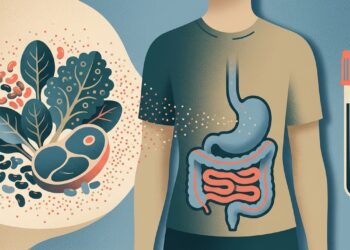 A deficiência de ferro nem sempre está no prato, podendo estar relacionada a sangramentos silenciosos no intestino