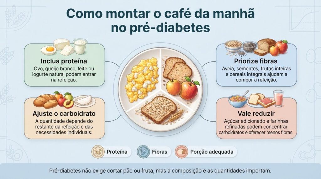 No pré-diabetes, a qualidade e a quantidade dos alimentos importam mais do que simplesmente eliminar todos os carboidratos.