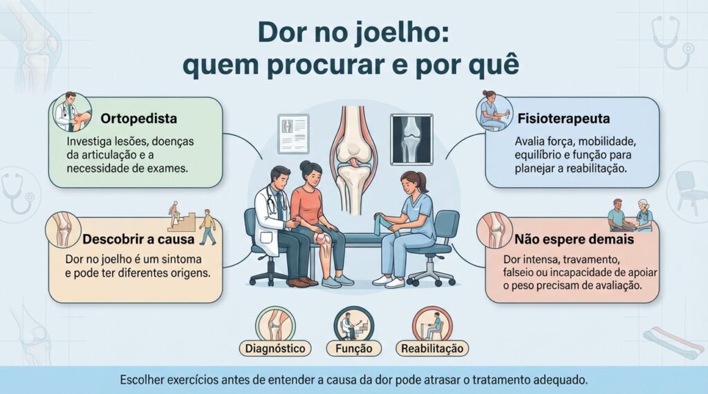 Investigar a causa da dor ajuda a definir se o tratamento deve envolver fisioterapia, exercícios, medicamentos ou outras medidas.