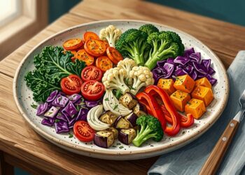 De acordo com especialistas, incluir diferentes cores de vegetais no prato amplia a variedade de nutrientes